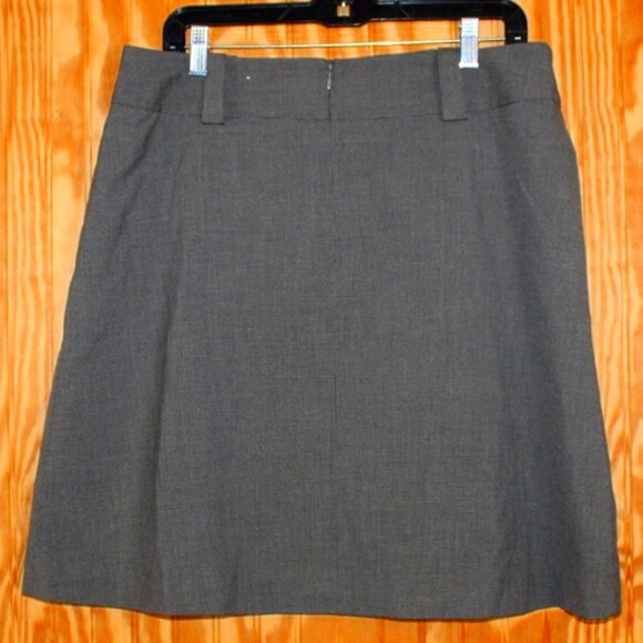 Nicole by Nicole Miller Gray A-Line Skirt - Size 12 - Picture 2 of 11